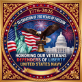 Veteran Slate Coaster